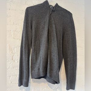 Vince Cashmere Full Zip-Up Hoodie
